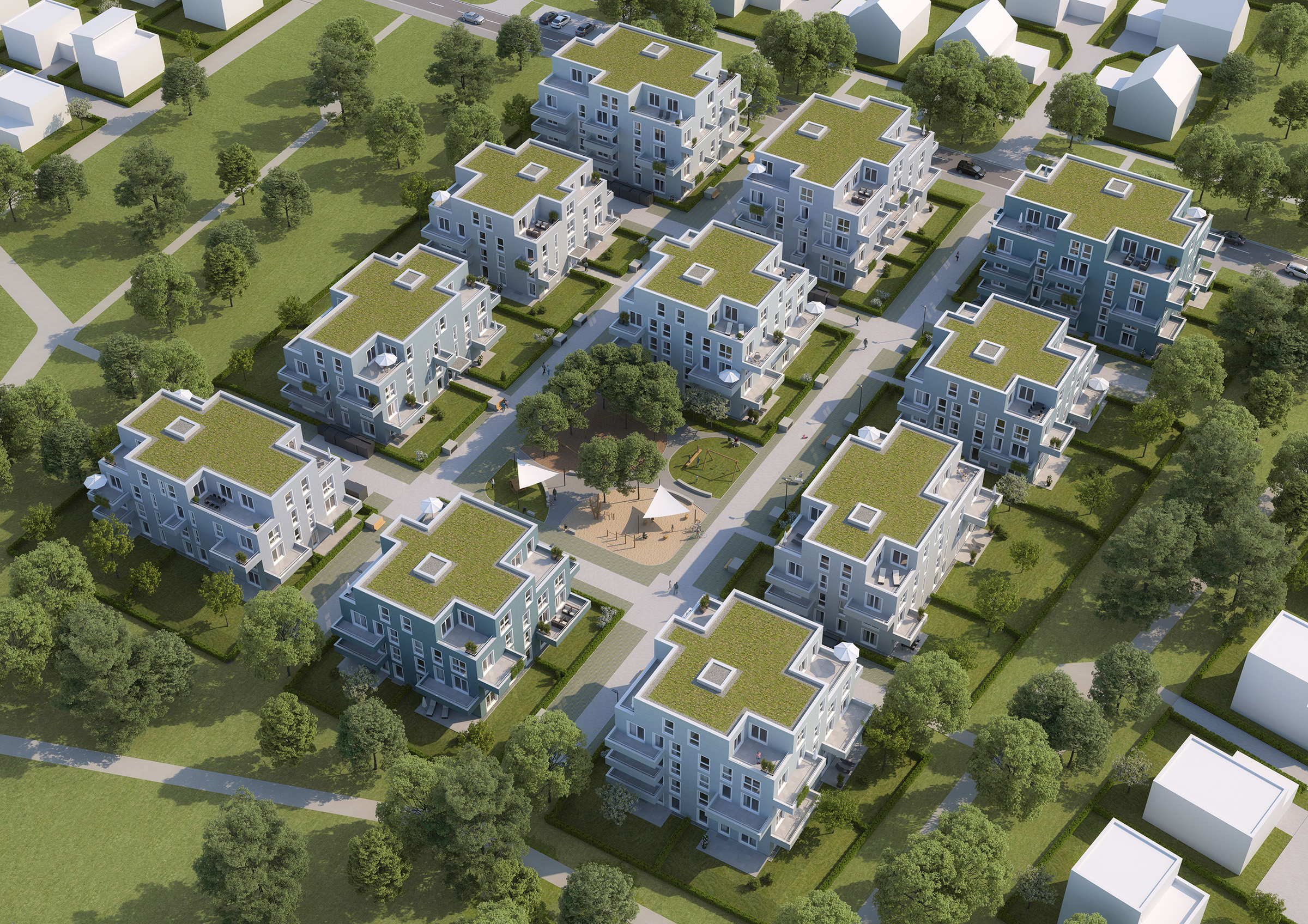 Konversion 'Benjamin Franklin Barracks', Mannheim