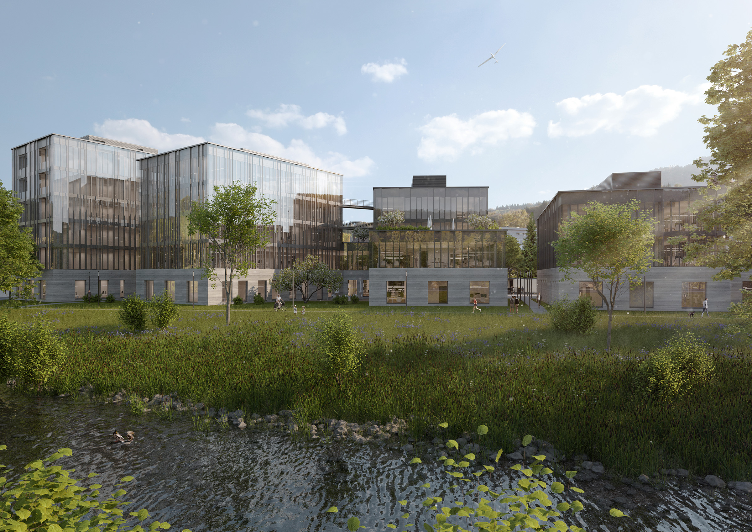 Bebauung Aumattstraße Baden-Baden